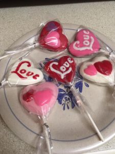 Valentine's Day Lollipops